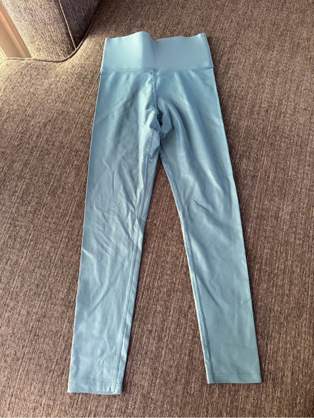 Carbon38 Light Blue High-Waist Leggings